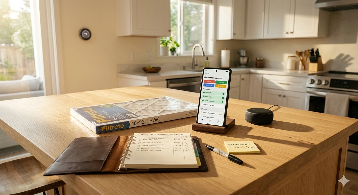 How to Keep Track of All Your Home Maintenance Tasks (The System That Actually Works)